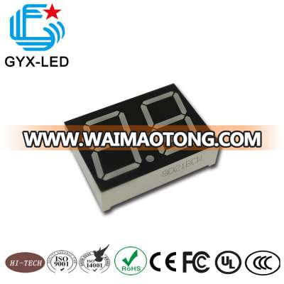 China Manufacturer 2 Digit 7 Segment Digital SMD LED display