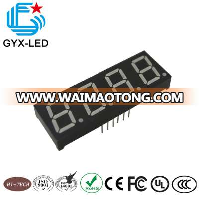 1 2 inch 7 segment led display 4 digit