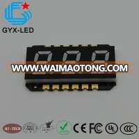 SMD type 3 digit 7 segment display 17.75*8.75 segment display