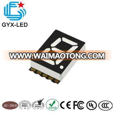 easy construction gray face white segment yellow green emitting color refrigerating appliance application surface mount 7-segmen