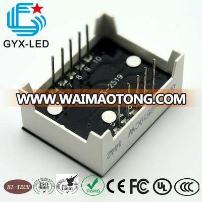 common anode or cathode GYXS-S2821 2 digit 7 segment SMD LED display