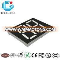 White color black face SMD digit display 2 digit 7 segment display